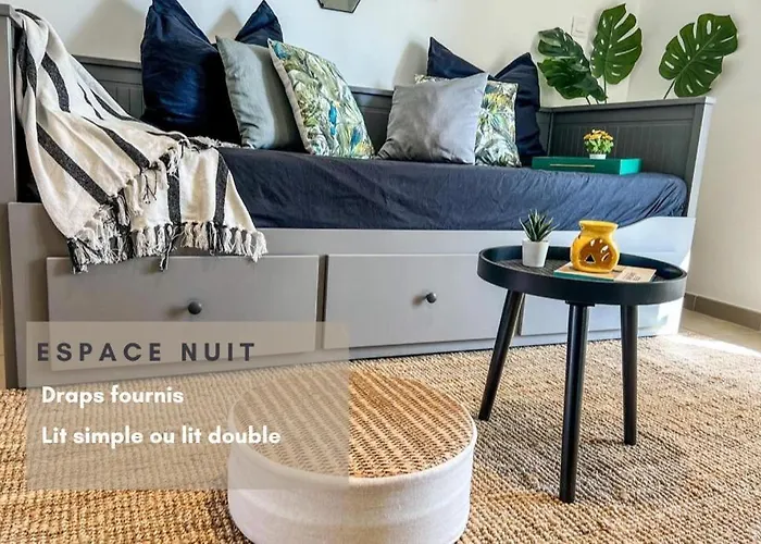 Le 3 - Confort, 10min Golfech Apartmán *