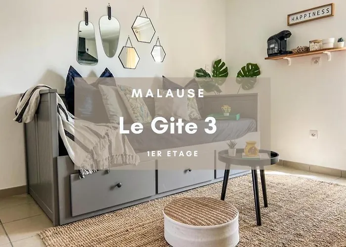 Le 3 - Confort, 10min Golfech Apartmán